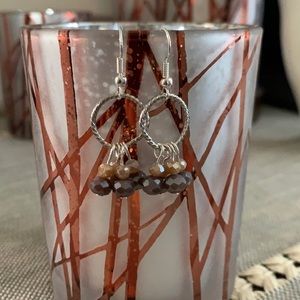 Handmade Cluster Earrings